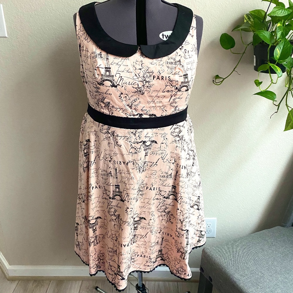 Disney's Aristocrats Sleeveless Midi Dress Size 16